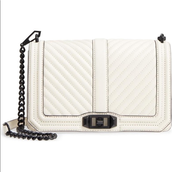 Rebecca Minkoff Chevron Quilted Love Crossbody - Picture 2 of 2